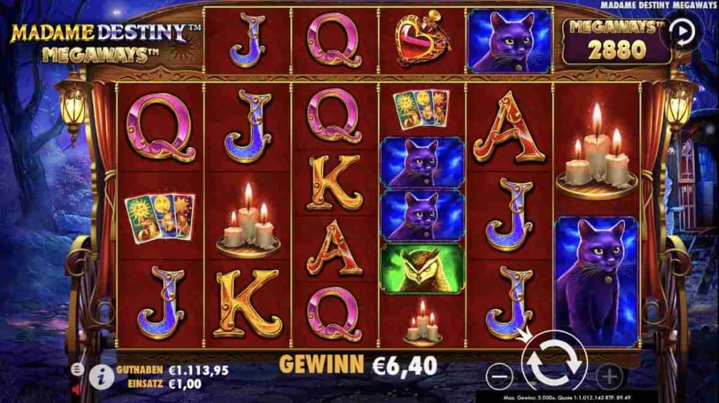 Ramalan Keberuntungan Misterius Madame Destiny Megaways