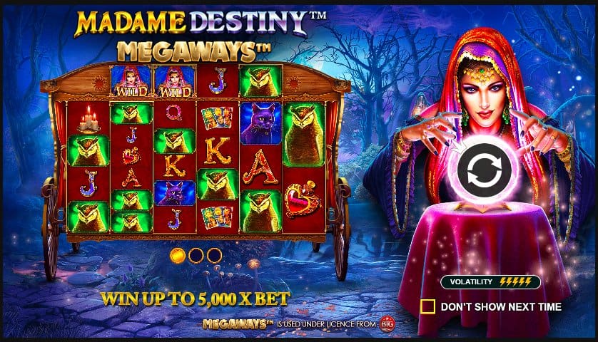 Rahasia Cara Bonus X500 Cuan Madame Destiny Megaways