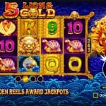 Kilau Emas dan Keberuntungan dari Timur Dalam 5 Lions Gold