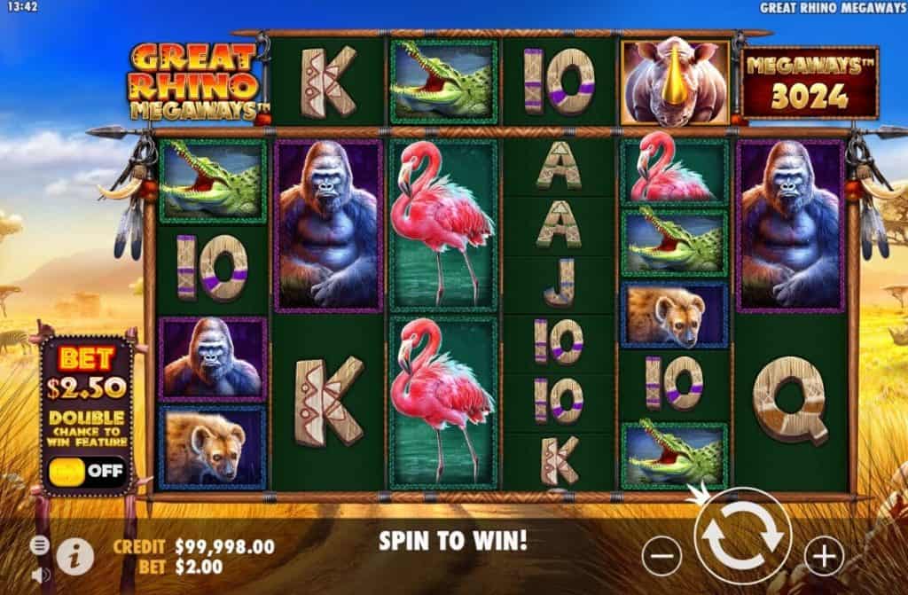 Jelajah Simbol Cuan Great Rhino Megaways OLE777 Seru 2025