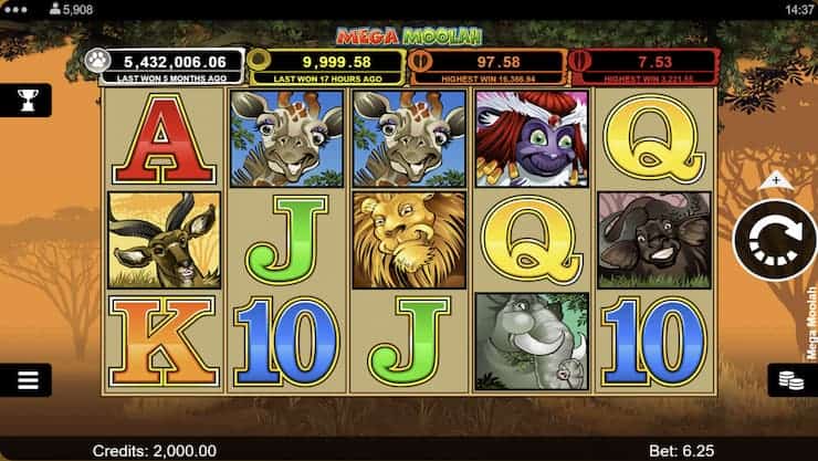 Safari Kaya Raya Kejar Jackpot Fantastis Hari di Mega Moolah