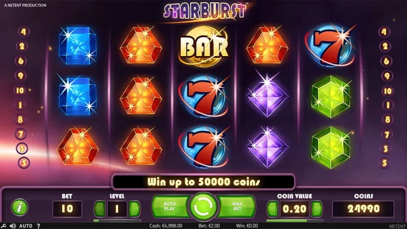 Starburst Hadirkan Permata Warna-Warni Penuh Kejutan Seru